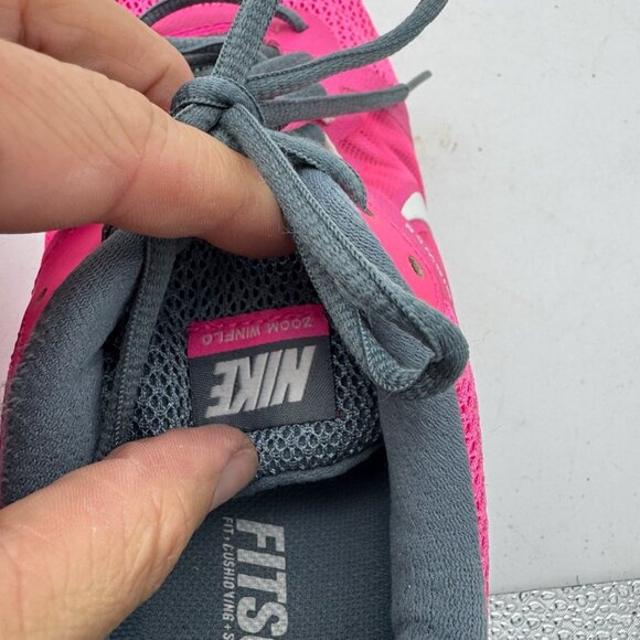 Nike Zoom Winflo Dynamic Web Women’s Running Athletic Shoes Pink Gray Size 8.5 - Picture 9 of 9